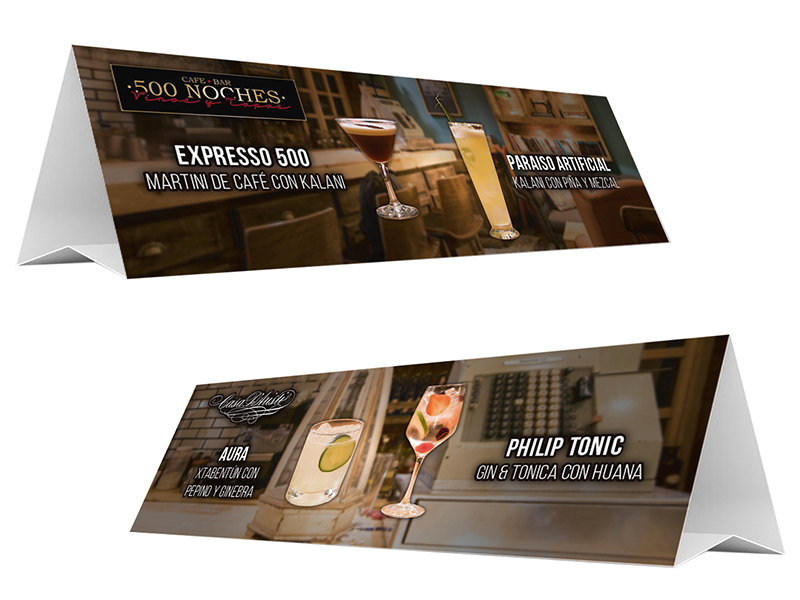 tent card